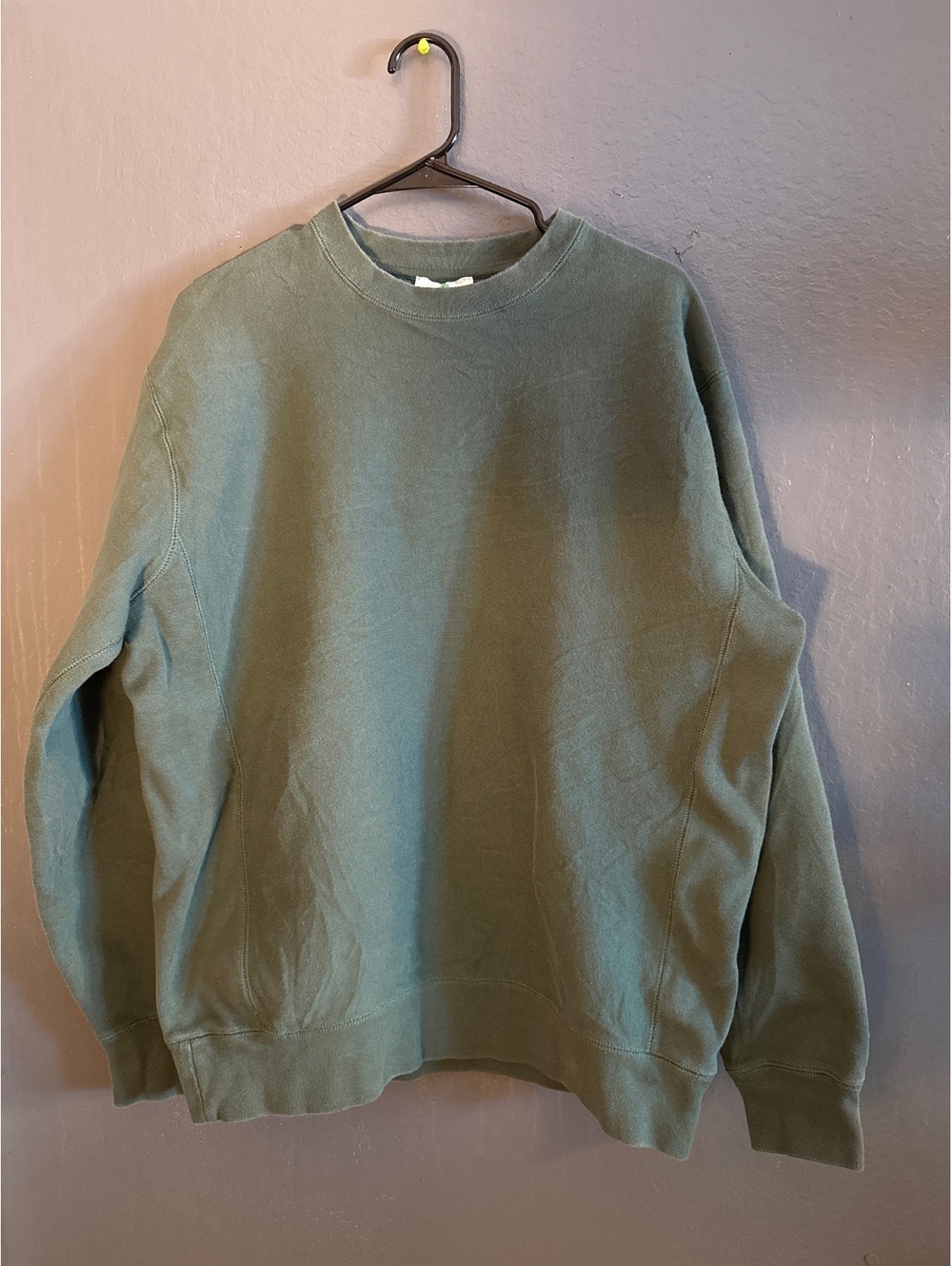 Independent Trading Company Green Crewneck Sweatshirt